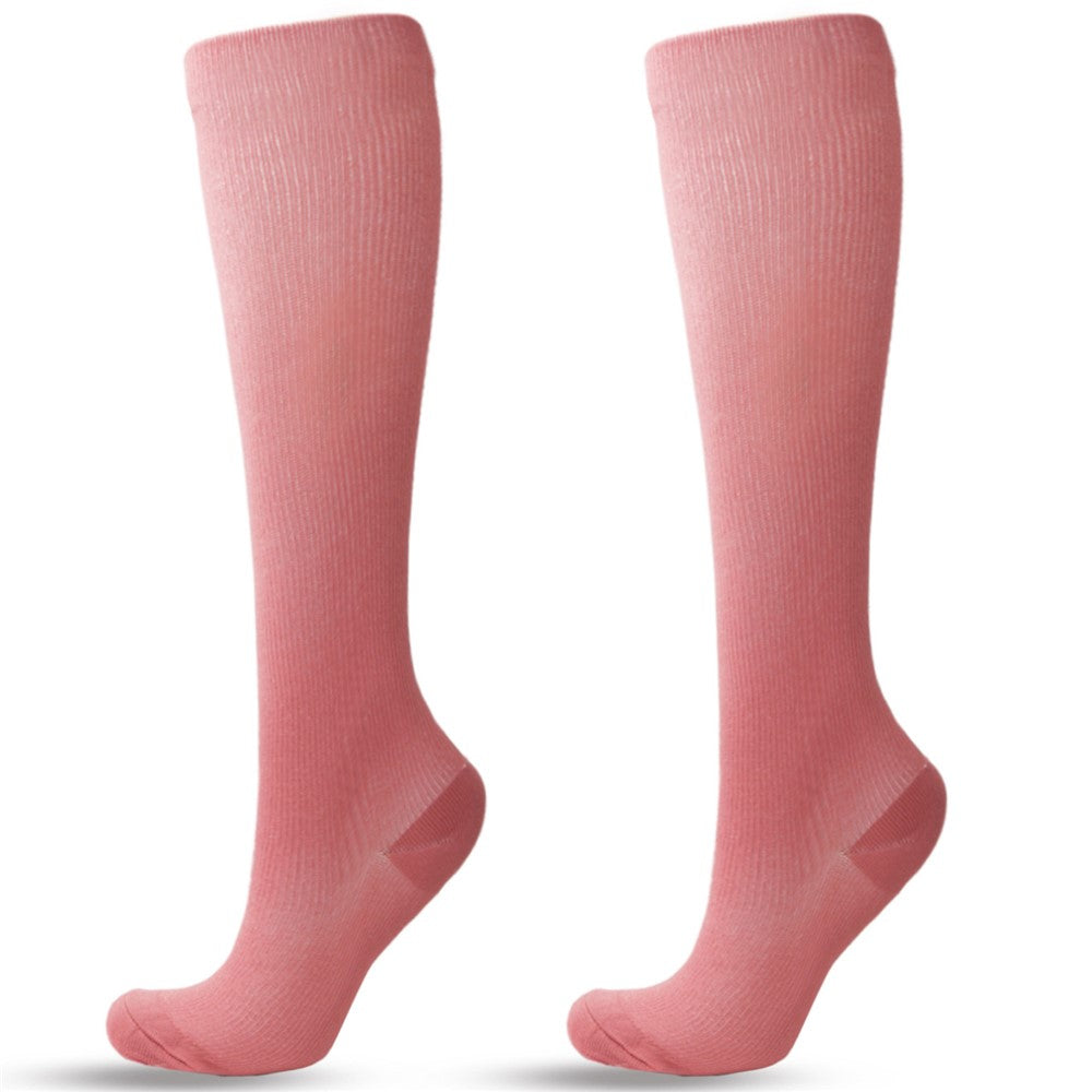 A5110 1 Pair Fitness Compression Socks Anti-Slip Calf High Tube Compression Stockings