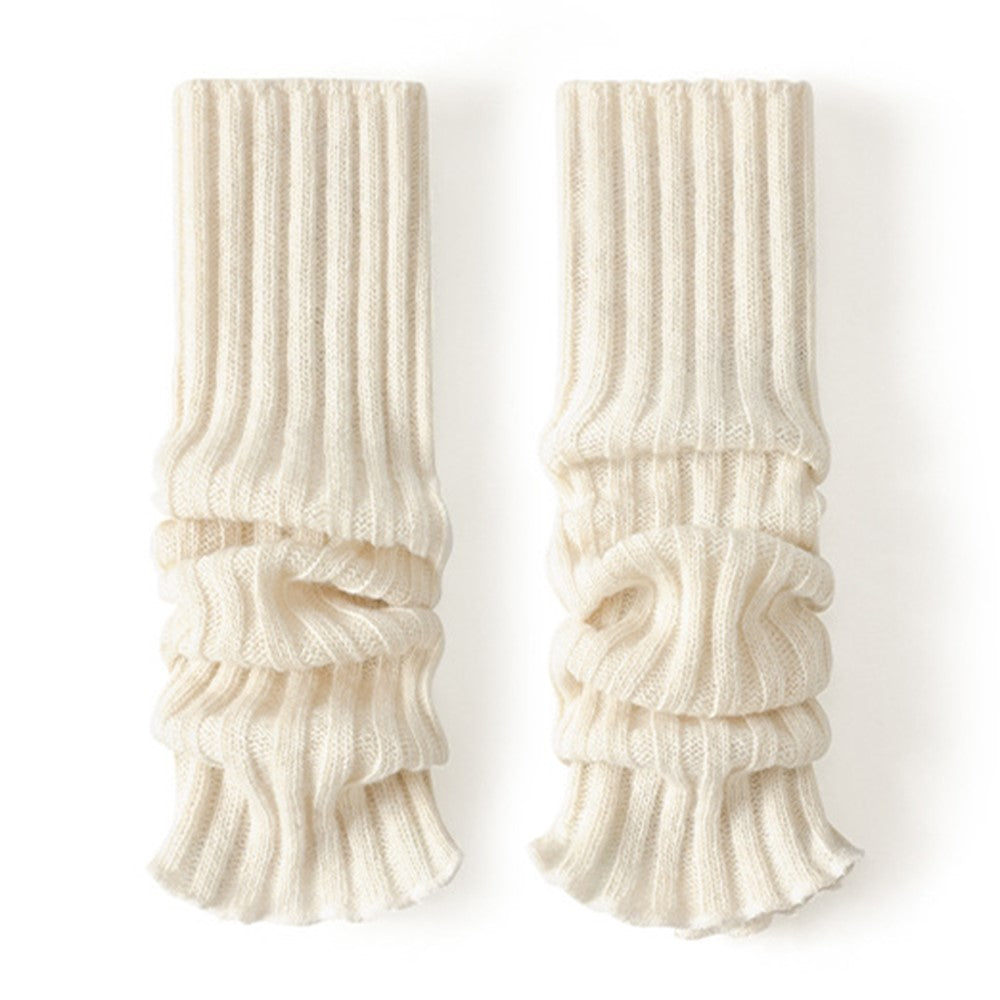 GOLOVEJOY DWZ03 Autumn Winter Knit Leg Warmers Women Thermal Leg Socks Boot Cover