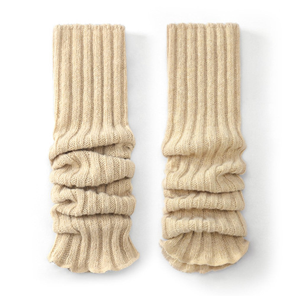 GOLOVEJOY DWZ03 Autumn Winter Knit Leg Warmers Women Thermal Leg Socks Boot Cover
