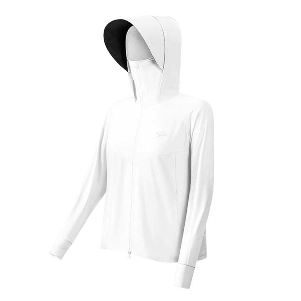 GOLOVEJOY FSY11 Lightweight Sun Protection Jacket Cooling Breathable Coat with Removable Hood Brim