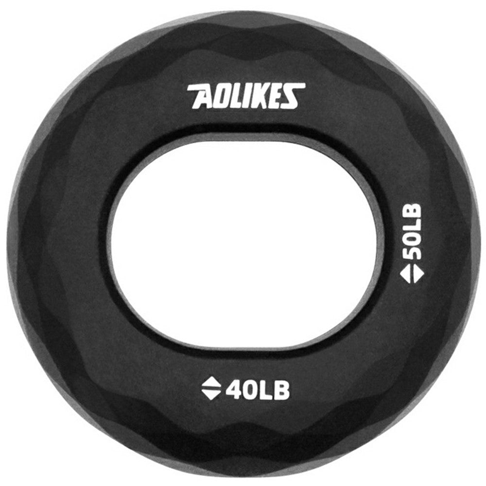 AOLIKES 3502 Hand Strengthener Grip Ring Strength Trainer Ring Silicone Squeezer Gripper