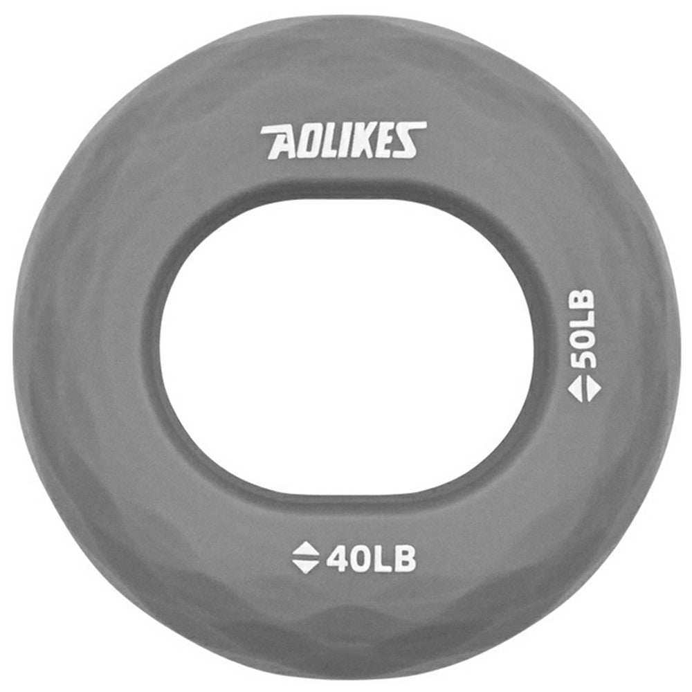 AOLIKES 3502 Hand Strengthener Grip Ring Strength Trainer Ring Silicone Squeezer Gripper