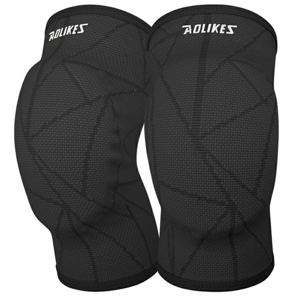 AOLIKES 0200 1 Pair Knee Pads Protective Gear for Cycling Soccer Dance Yoga Anti Collision Knee Brace