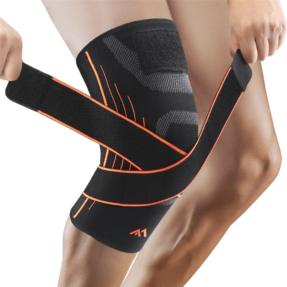 GOUNOD HJ0113 Sports Knee Brace Support Compression Bandage Knee Protector for Running Hiking Cycling