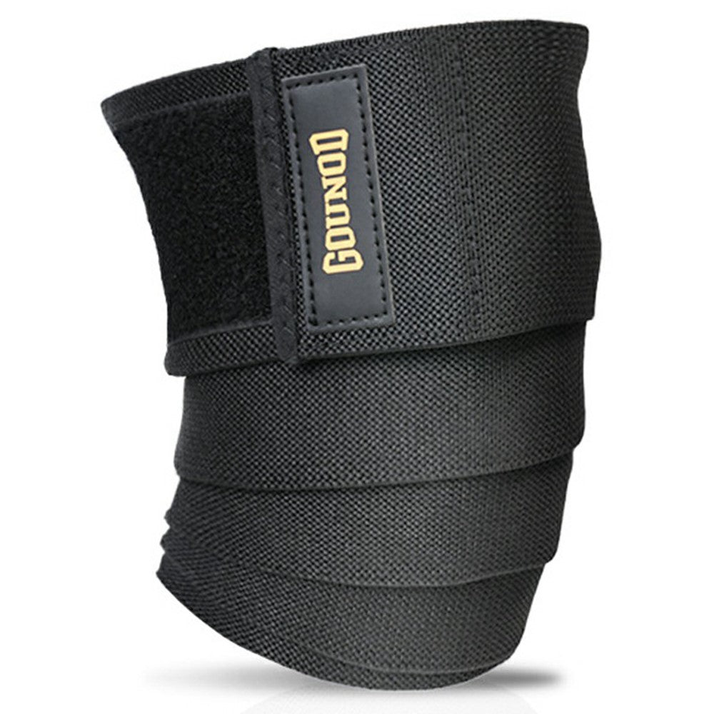 GOUNOD HJ062 1Pc Knee Support Compression Wrap Fitness Weightlifting Powerlifting Squat Knee Brace