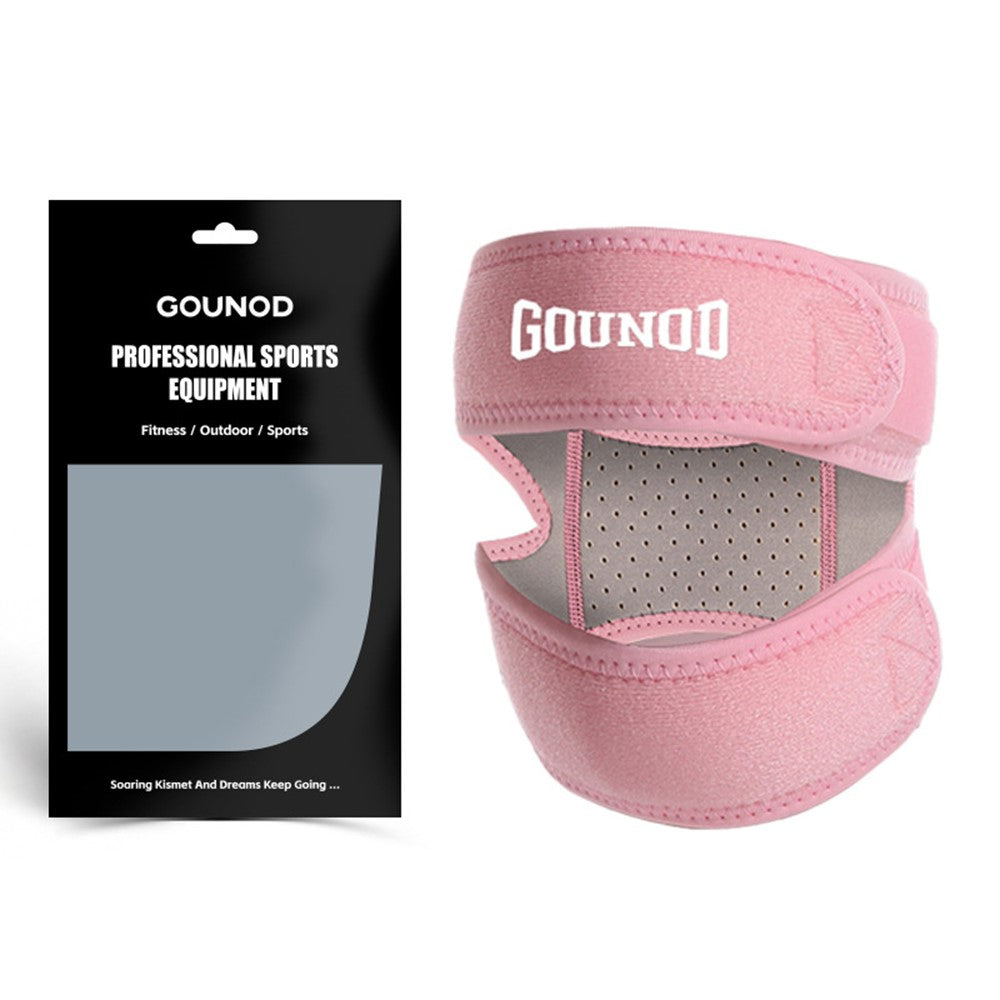 GOUNOD HJ0121 1Pc Sports Knee Brace Shock Absorption Patella Support Breathable Compression Knee Guard