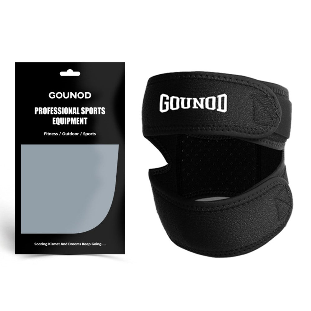 GOUNOD HJ0121 1Pc Sports Knee Brace Shock Absorption Patella Support Breathable Compression Knee Guard
