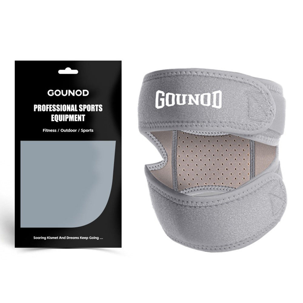 GOUNOD HJ0121 1Pc Sports Knee Brace Shock Absorption Patella Support Breathable Compression Knee Guard