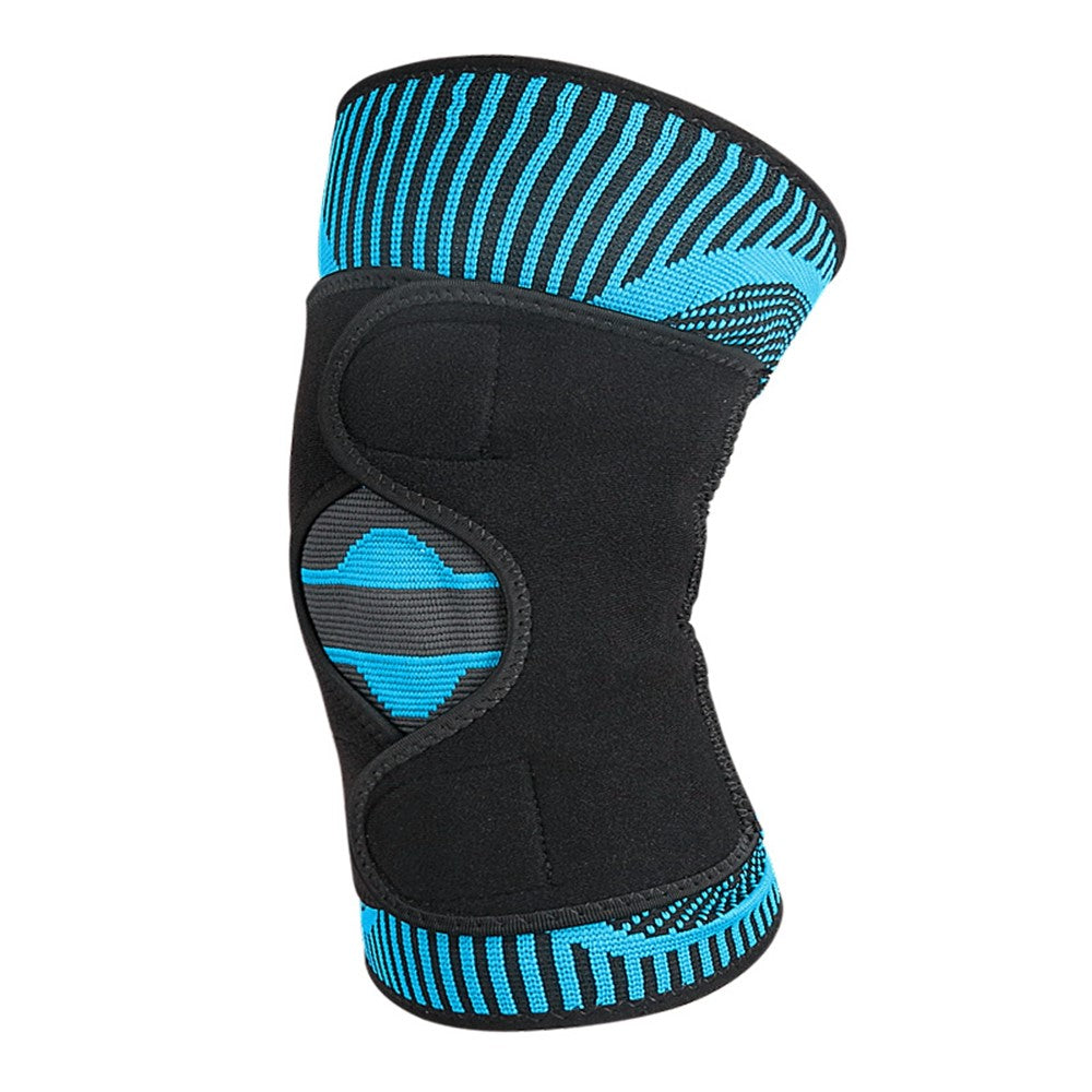 108 1Pc Sports Knee Brace Elastic Compression Athletics Knee Pad Knitted Sleeve with Springs