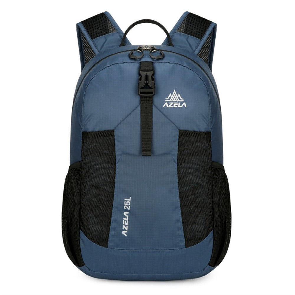 AZELA A1341 Lightweight Foldable Backpack Waterproof Nylon Shoulder Bag for Outdoor Hiking Camping