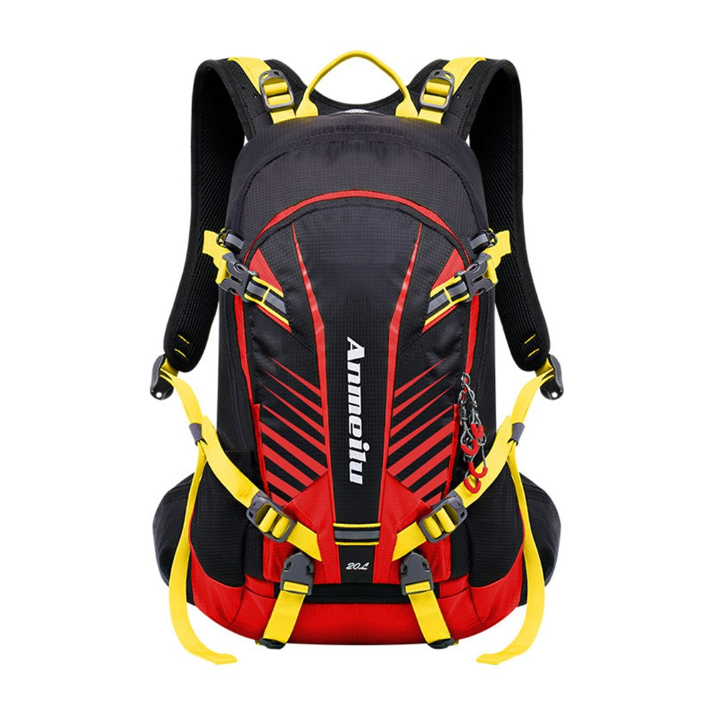ANMEILU 1031A 20L Outdoor Sports Night Cycling Reflective Backpack 210D Nylon Waterproof Ultra Light Helmet Shoulder Bag