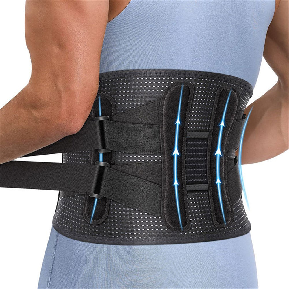 YF-YD028 Waist Support Band Fitness Weightlifting Hiking Breathable Thin Summer Waist Trainer Lumbar Brace