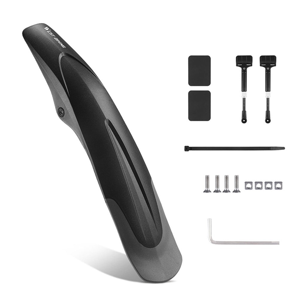 WEST BIKING YP0714025 Mountain Bike Rear Fender with Adjustable Support Rods, Bicycle Fender for 26", 27.5", 29" Bikes