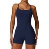 8605 Quick-Dry One-Piece Jumpsuits Unitard Bodysuit Workout Rompers Yoga Clothes