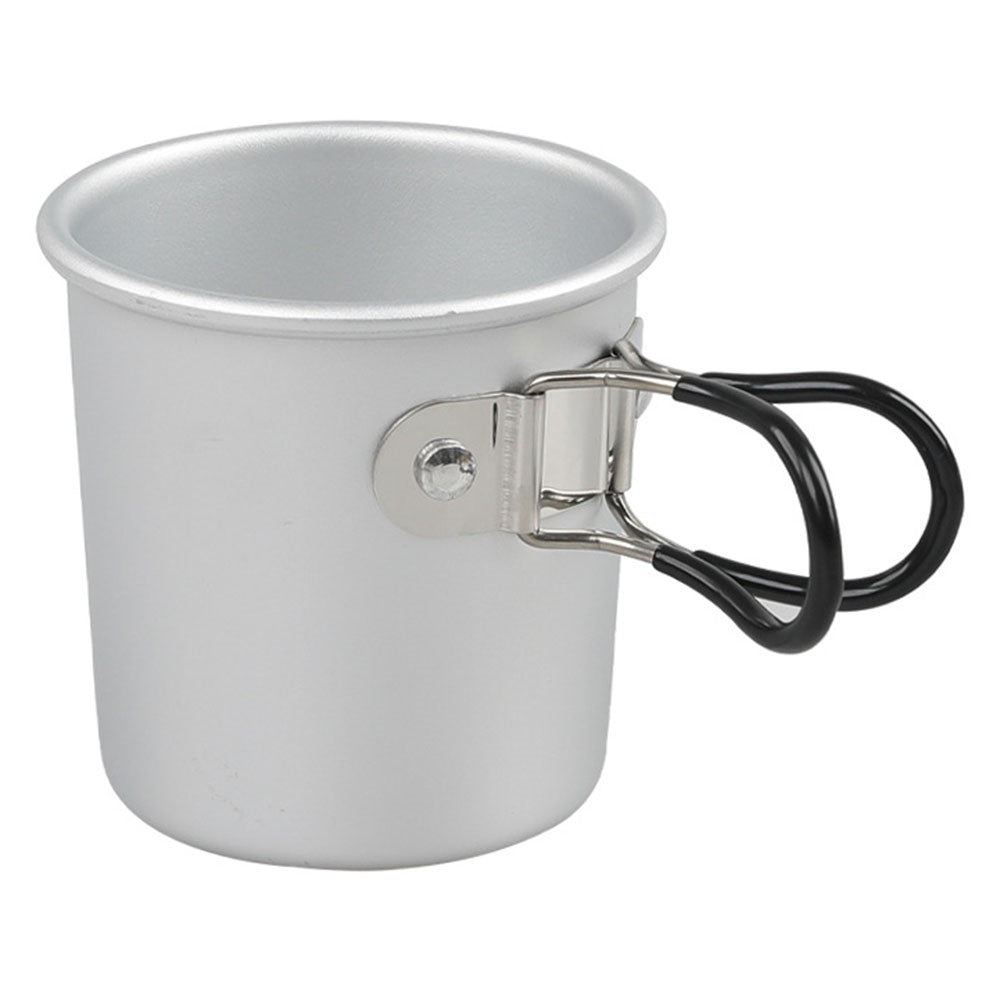Aluminum Alloy Camping Mug Portable Coffee Cup Drinks Cup BPA-Free, No FDA Certified
