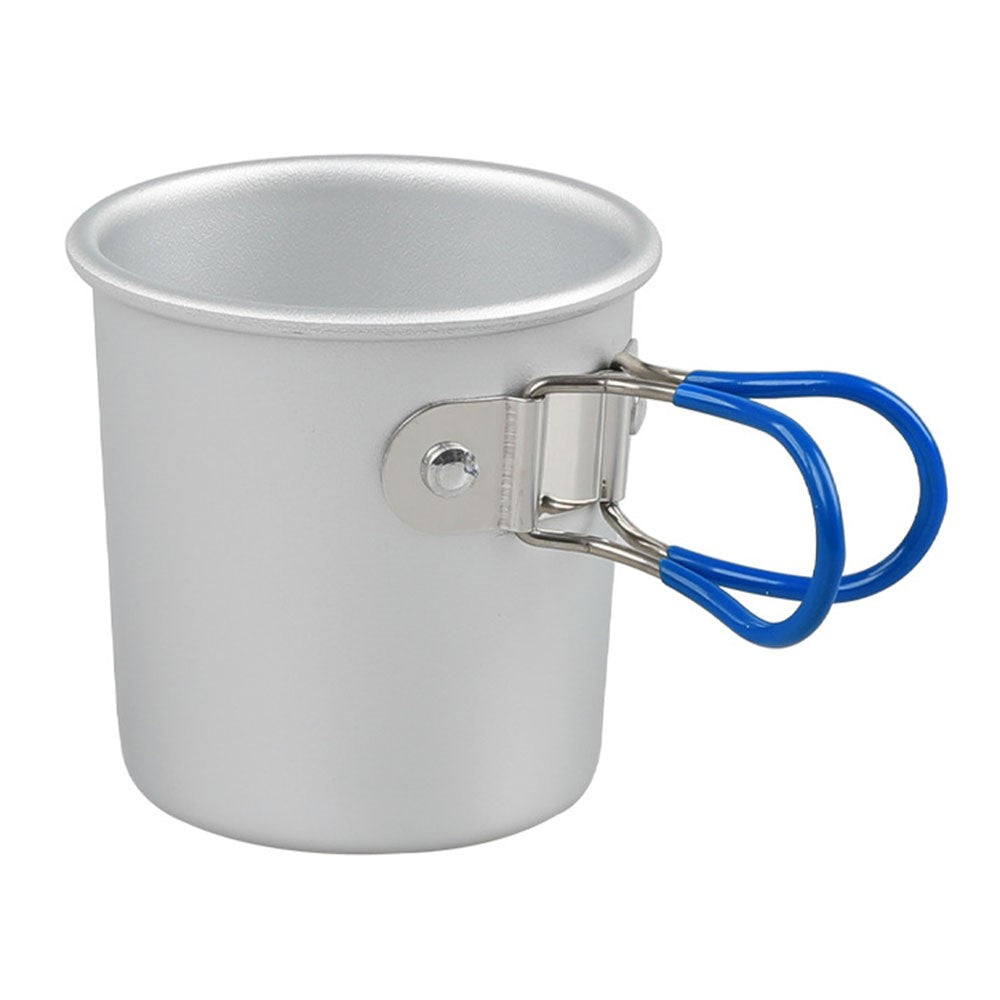 Aluminum Alloy Camping Mug Portable Coffee Cup Drinks Cup BPA-Free, No FDA Certified