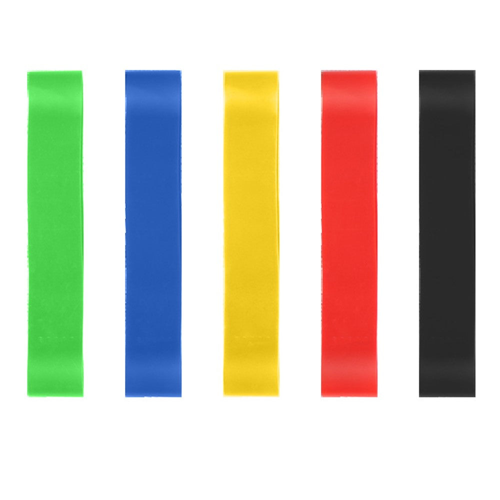 5Pcs Yoga Resistance Bands Exercise Fitness Booty Bands Leg Workout Equipment Stretching Bands