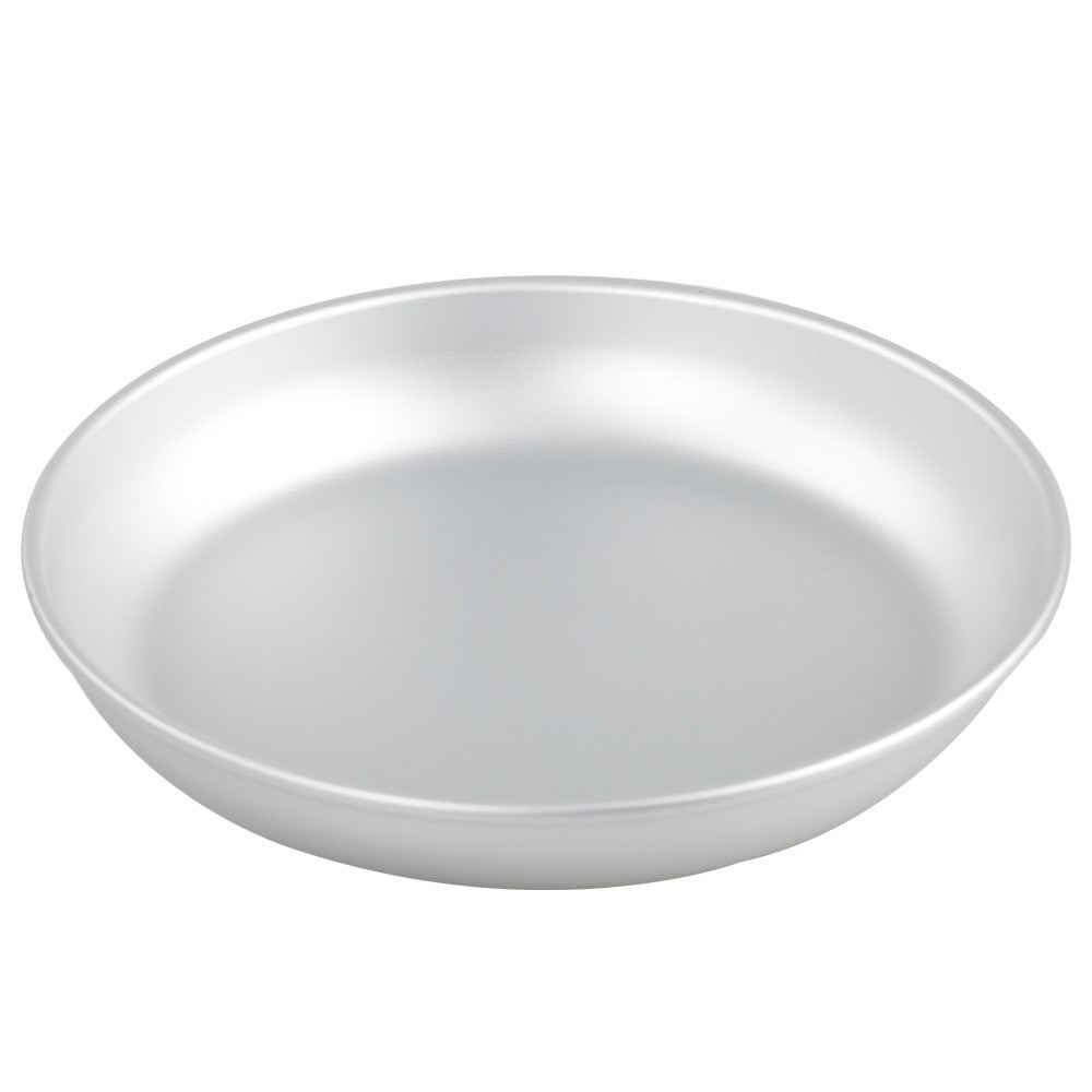 HALIN PA-01 Outdoor Camping Picnic 21cm Food Tray Round Plate Aluminum Alloy Fruit Plate BPA-free, No FDA Certification