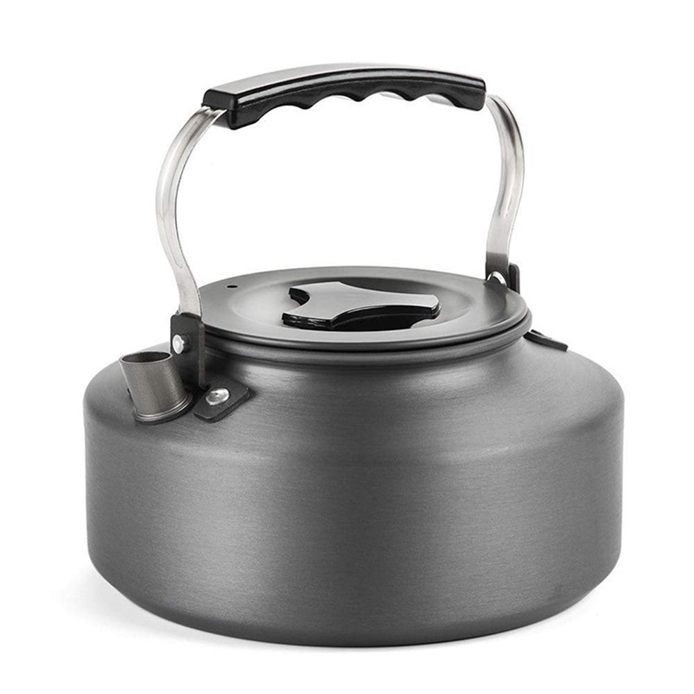 AOTU AT6302 1.1L Outdoor Camping Picnic Kettle Portable Aluminum Alloy Coffee Pot Teapot BPA-free, No FDA Certification
