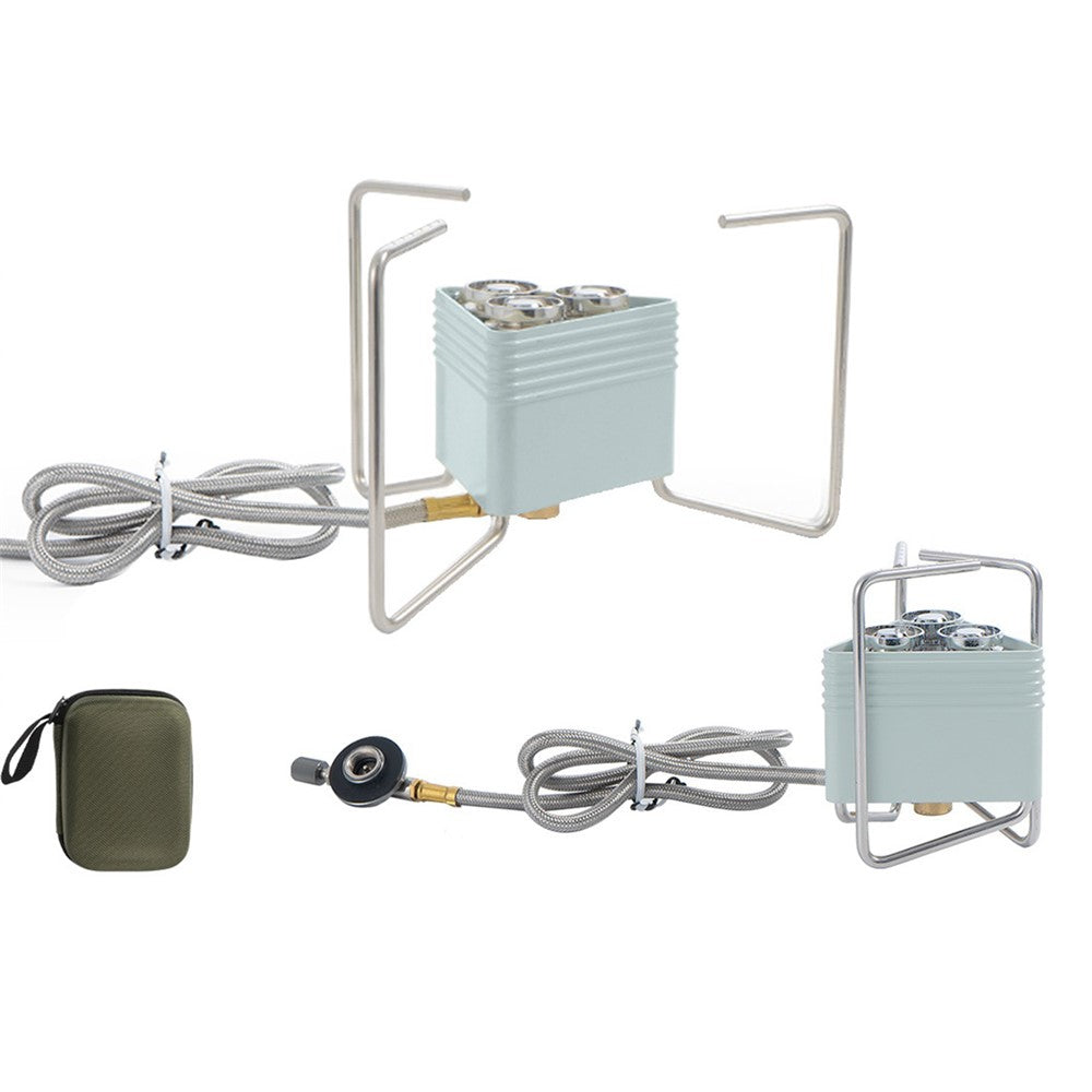 CLS 8000W Outdoor Portable Stove Camping 3-Burner Cooking Stove with EVA Bag