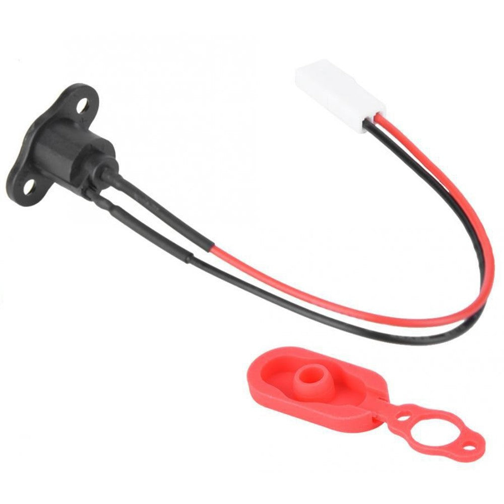 For Xiaomi M365 / Pro Charging Port + Waterproof Cover Electric Scooter Replacement Part