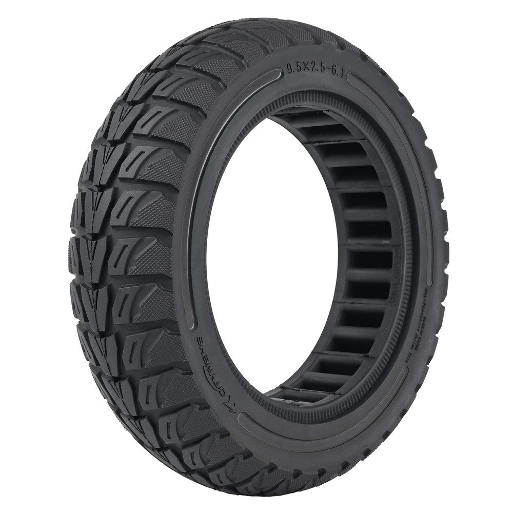 For Niu Electric Kick Scooter 9.5*2.5-6.1 Rubber Tire Honeycomb Shock Absorption Inflation Free Tyre