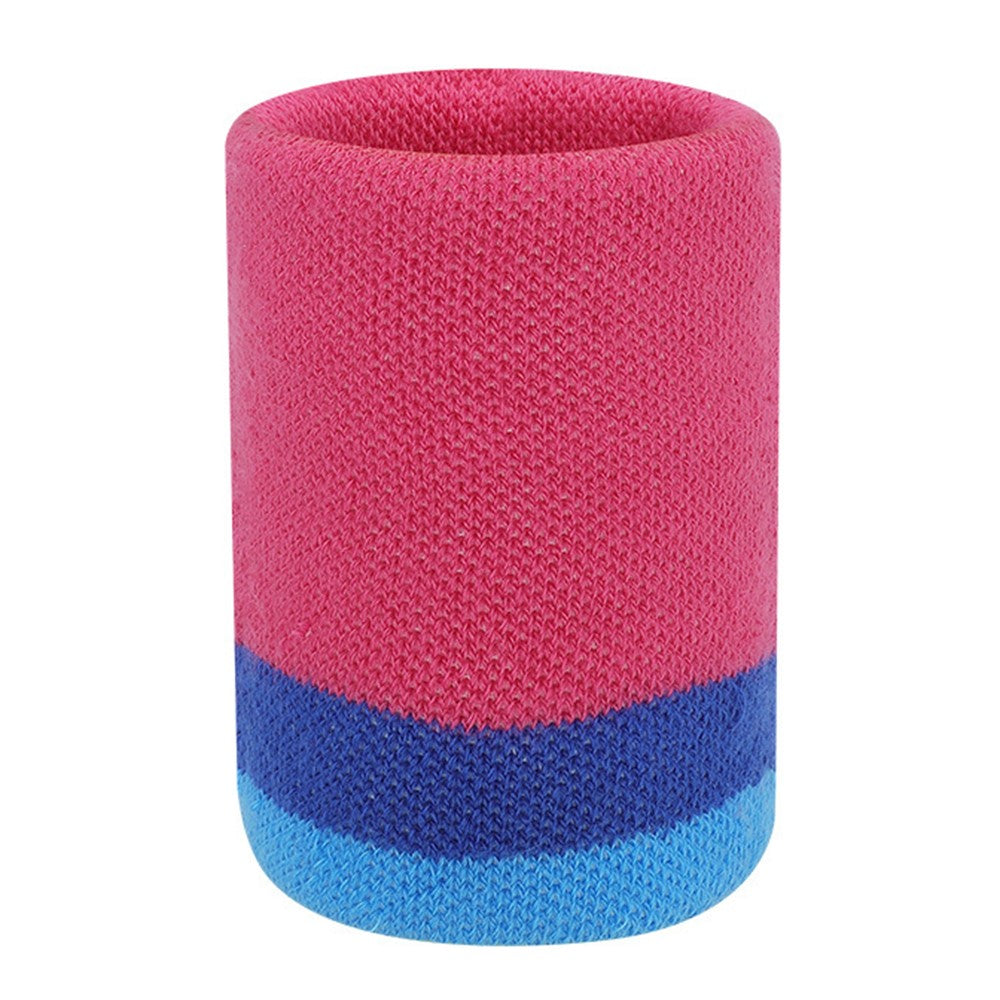 1Pc Sport Wristband Elastic Sweat Absorption Running Fitness Basketball Wrist Protection Band