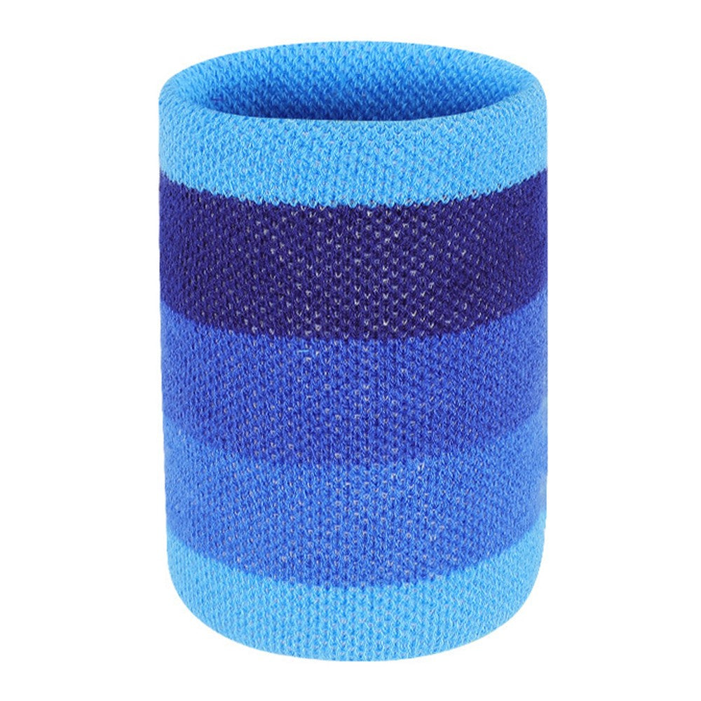 1Pc Sport Wristband Elastic Sweat Absorption Running Fitness Basketball Wrist Protection Band