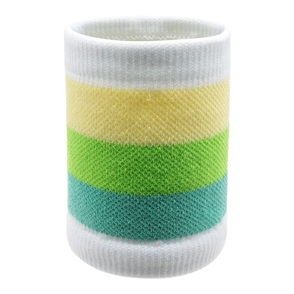 7.5x9.5cm Sweat Absorbing Wristband Basketball Cycling Running Unisex Thin Sports Wrist Band