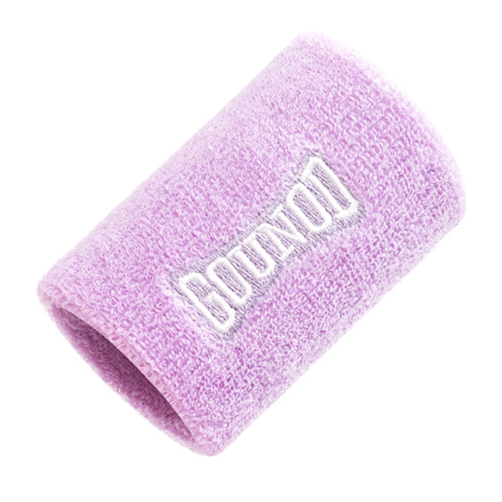 GOUNOD 1Pc Fitness Wrist Sweatband Breathable Absorbent Wristband Compression Support for Basketball / Running / Yoga