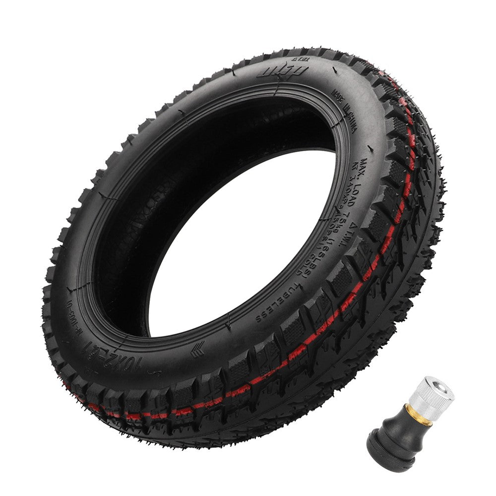 ULIP For Xiaomi M365 / Pro / Pro2 / 1S / Xiaomi 3 / Lite Electric Scooter Rubber Tyre 10x2-6.1" Vacuum Tires with Nozzle