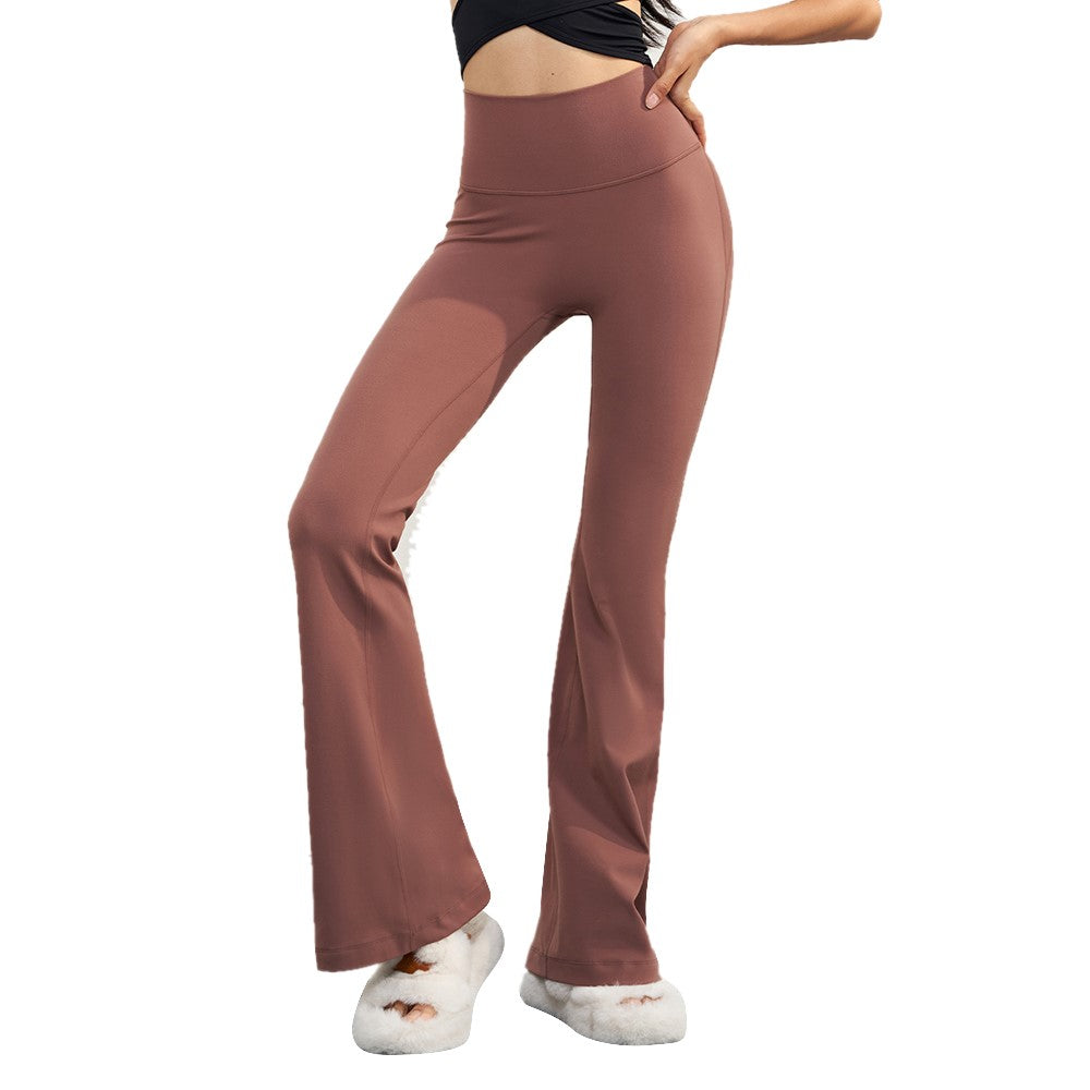CX1597 Bootcut Yoga Pants NULS FREE High Waist Flared Leggings Workout Bootleg Trousers