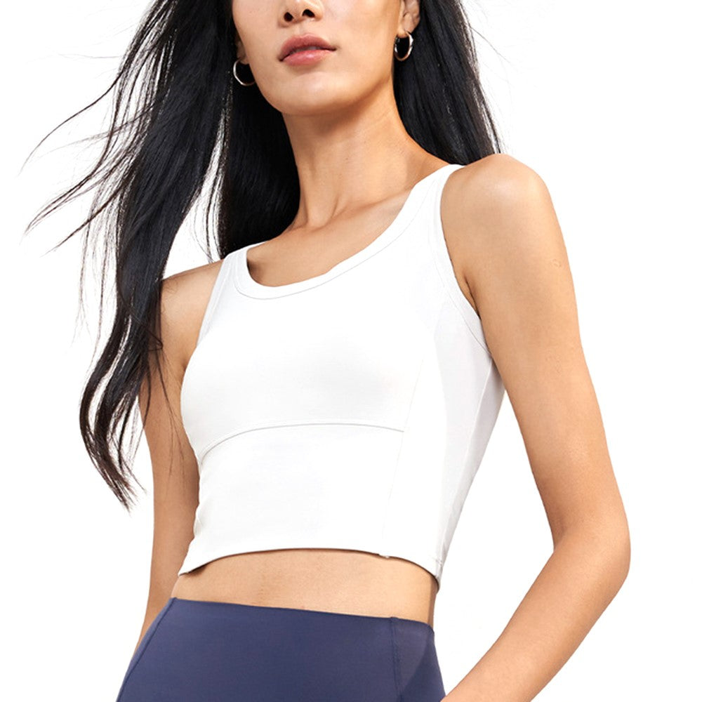 WX1578 Women Padded Sports Bra Nuls Yoga Crop Tops Vest