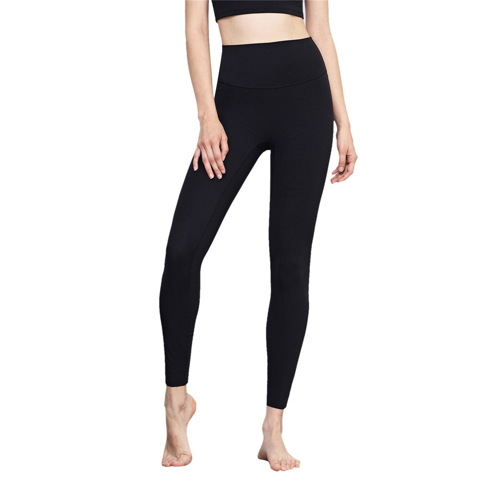 CK1507 High Waisted Gym Leggings Nuls Free Thickening Running Workout Yoga Jogging Pants