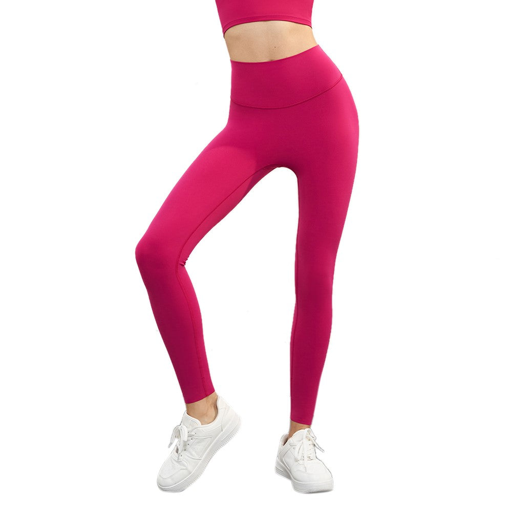 CK1507 High Waisted Gym Leggings Nuls Free Thickening Running Workout Yoga Jogging Pants