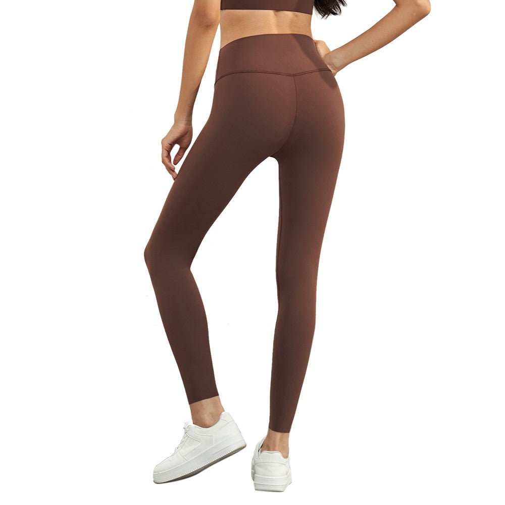CK1507 High Waisted Gym Leggings Nuls Free Thickening Running Workout Yoga Jogging Pants