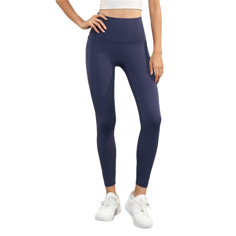 CK1621 Nuls Seamless Gym Leggings with Pockets Women Workout Fitness Jogging Yoga Pants