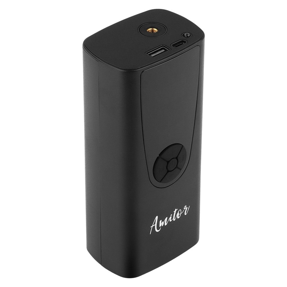 AMITOR Electric Air Pump Digital Display Wireless Car Motorcycle Bike Tire Inflator 6000mAh Power Bank