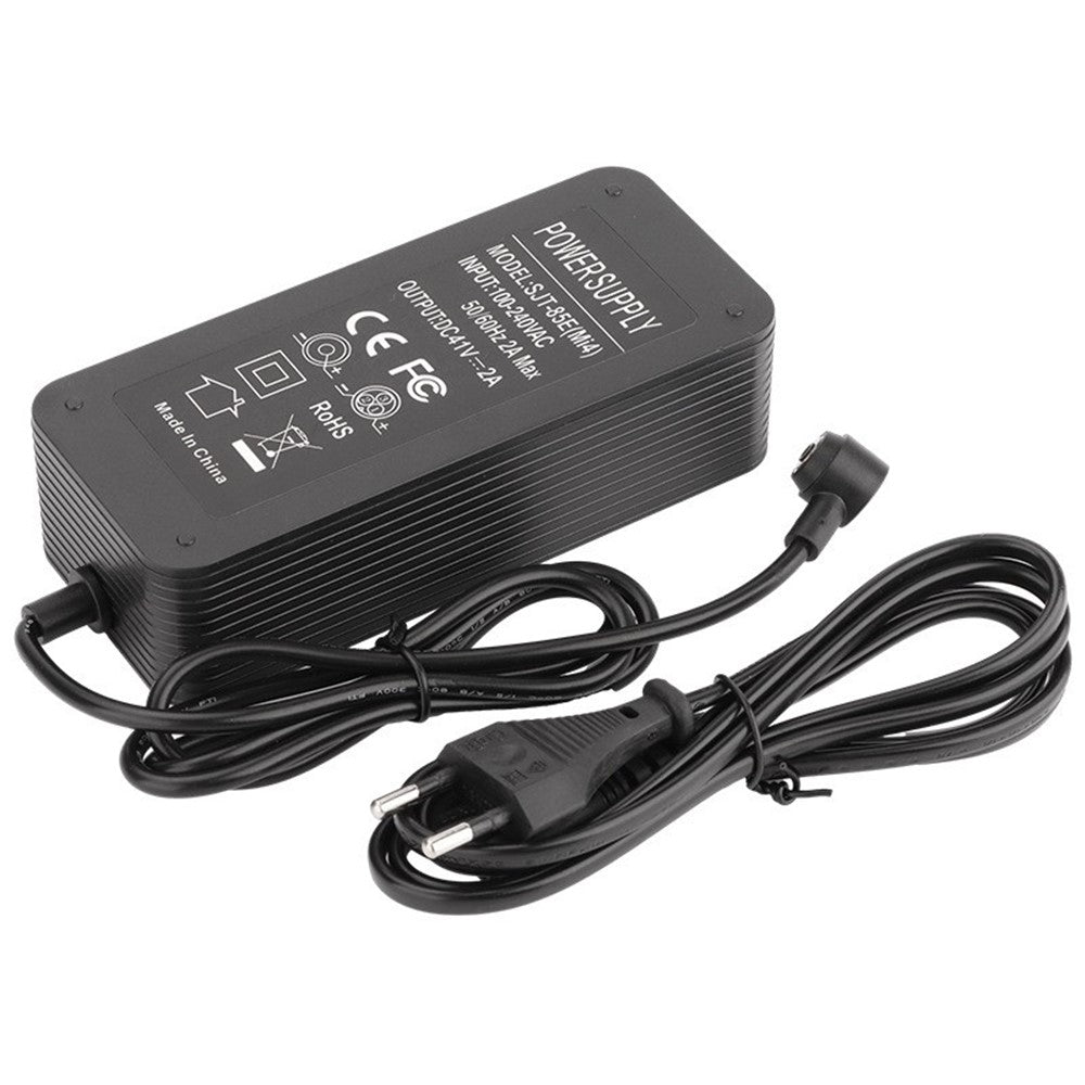For Xiaomi Electric Scooter 4 Pro EU Plug Charger Power Supply Adapter with Power Cord