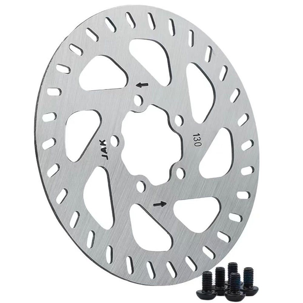 For Xiaomi Electric Scooter 4 Pro Aluminum Alloy 130mm Brake Disc with 5 Screws