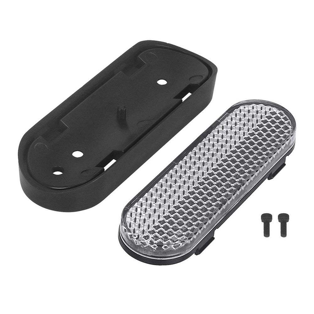 For Xiaomi Electric Scooter 4 Pro Front Wheel Hub Decorative Shell+White Reflective Strips Set