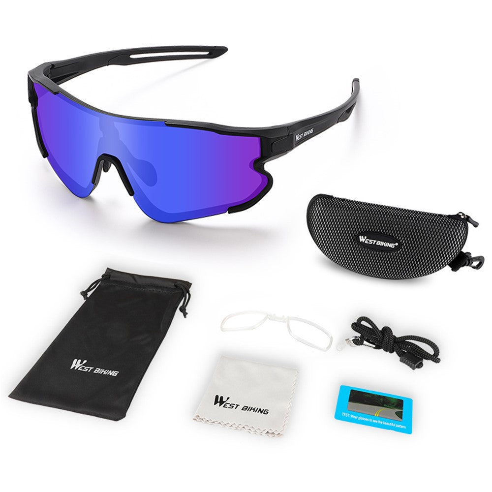 WEST BIKING Outdoor Sports Polarized Sunglasses Running Driving Cycling Sunglasses for Men/Women