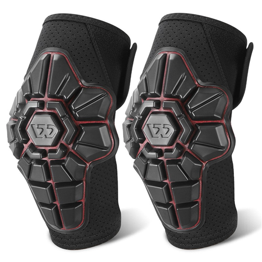 WEST BIKING YP0212123 2PCS Kid's Elbow Brace Shock-Absorbed Knee Compression Sleeve for Children