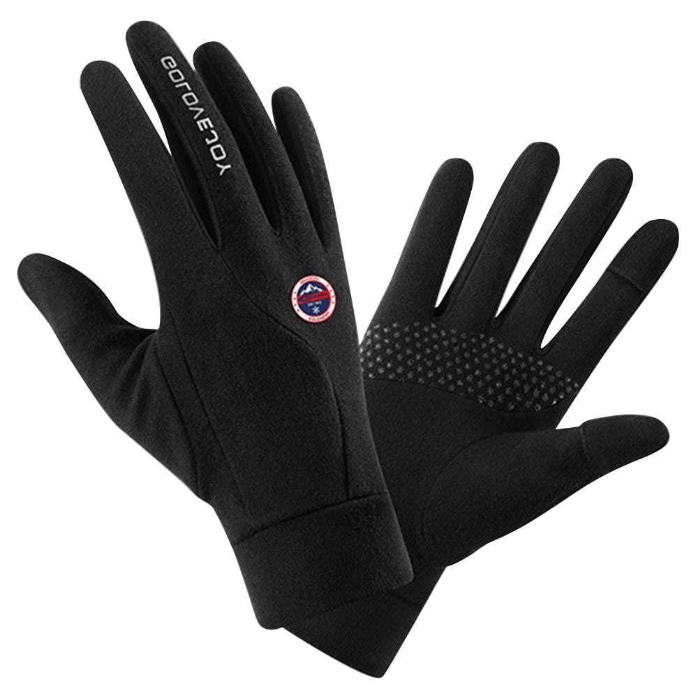 GOLOVEJOY DY51 Autumn Winter Windproof Mittens for Men Women Outdoor Sports Touch Screen Anti-Slip Gloves