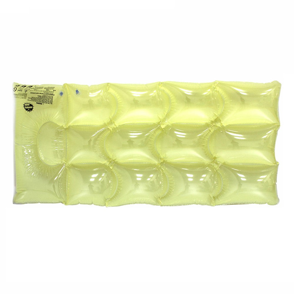 Foldable Pool Float PVC Inflatable Floating Water Hammock for Lake River Poolside Party, 160 x 80 x 13cm