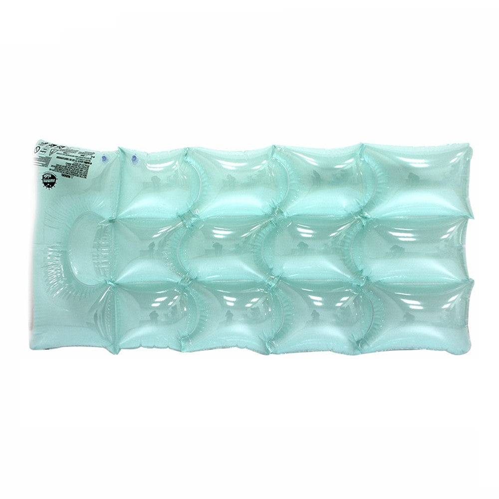 Foldable Pool Float PVC Inflatable Floating Water Hammock for Lake River Poolside Party, 160 x 80 x 13cm