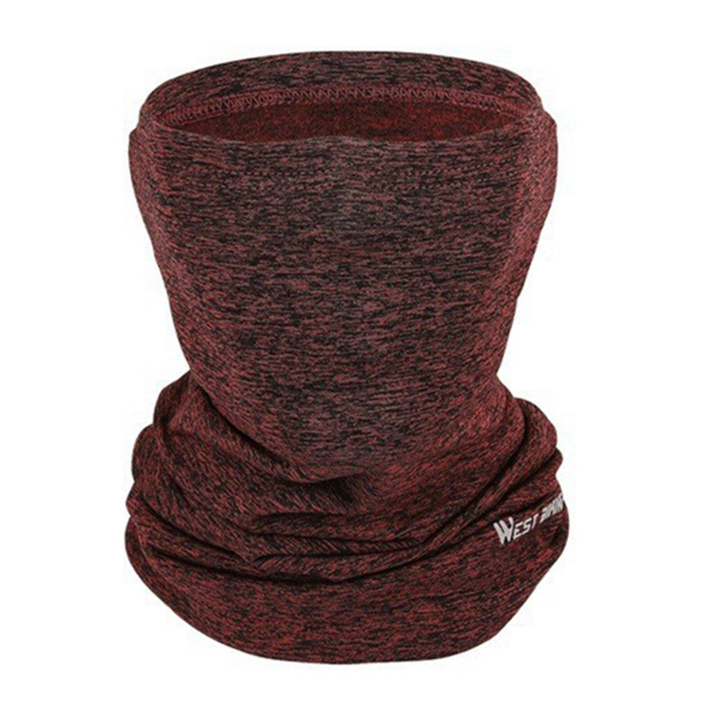 WEST BIKING YP0201206 Winter Cycling Face Mask Neck Scarf Elastic Warm Fleece Balaclava