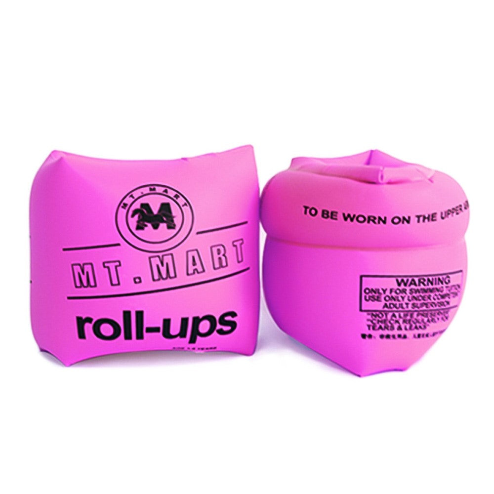 MT.MART YX-006 1 Pair PVC Swimming Arm Band Inflatable Armband Swimming Pool Arm Floating Sleeve