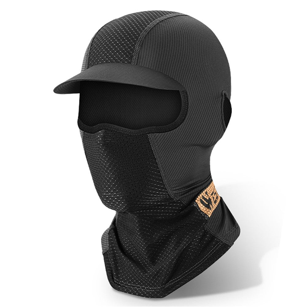 WEST BIKING YP0201382 UV Protection Neck Gaiter Balaclava Ice Silk Face Cover with Brim for Cycling Fishing