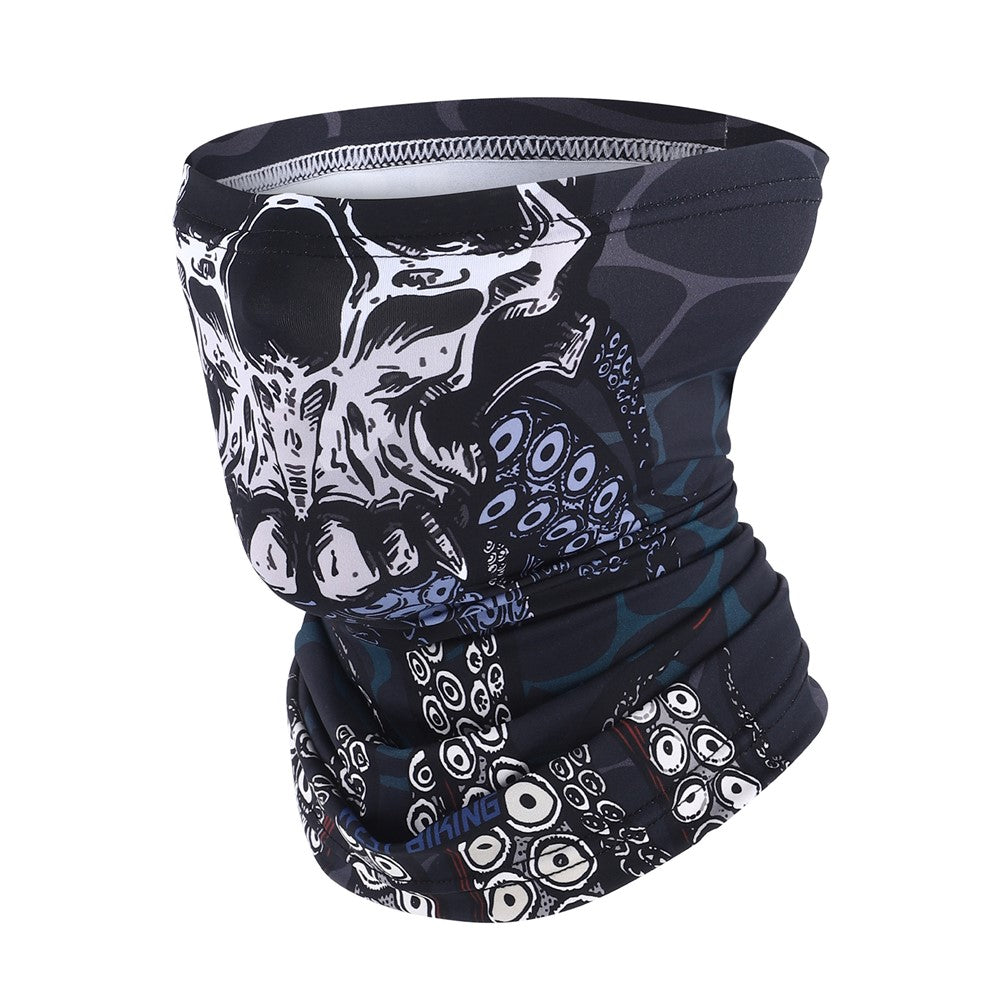 WEST BIKING YP0201393 Summer Sun-proof Magic Scarf Neck Gaiter Breathable Ice Silk Cycling Face Cover